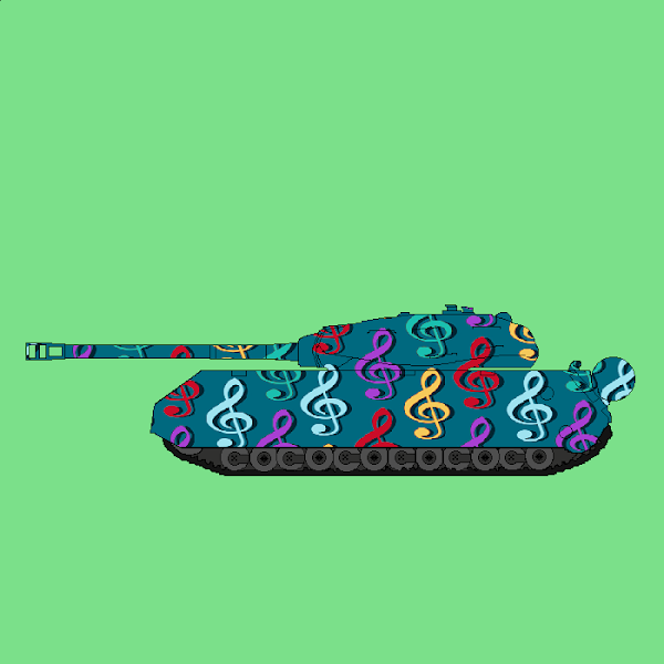 CryptoTank13's tweet photo. Art from the #NFTCollection 
#Cryptotanks
please, don't stop the music
#NFT #NFTCommunity #NFTdrops #NFTGiveaway #dontstop https://t.co/GwP8HulPe6