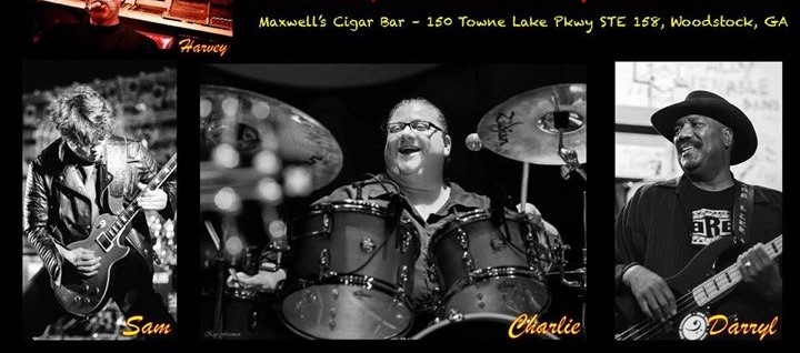 Weekend Entertainment:

Tonite..
GEORGE PRICE BAND
9-midnite

Tomorrow..
SONIC BOOM

MAXWELL'S CIGAR BAR..WOODSTOCK, GA