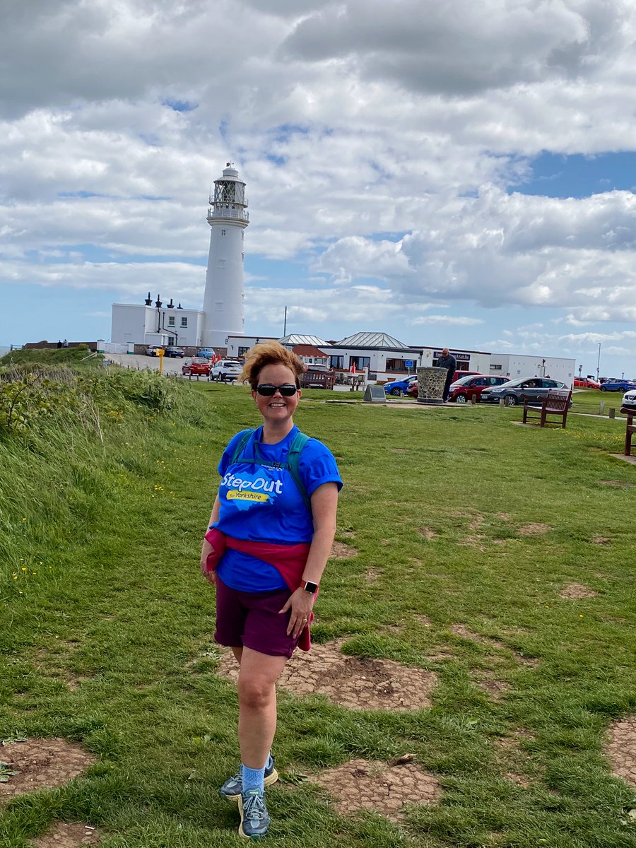 raquelquefois's tweet photo. #stepout for @yorkshirecancer with #TeamAWRC. Bempton to Bridlington⦠just at Flamborough Head! https://t.co/lzqHr5zFzb