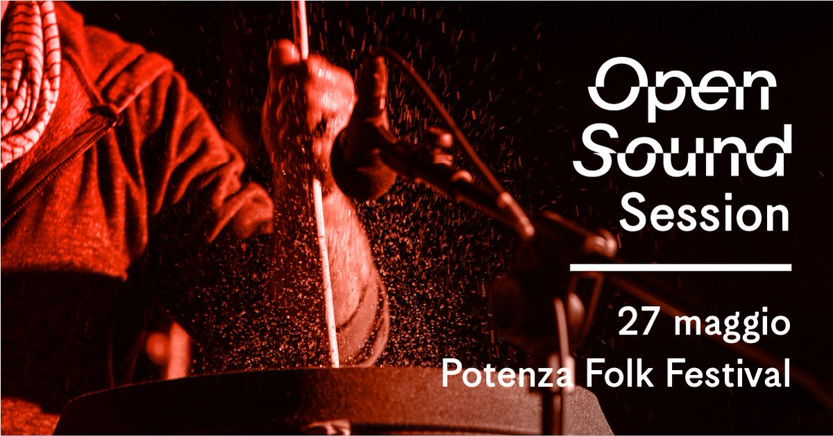 Open Sound ancora in tour!💥
Stasera h 22:00, saremo ospiti del #PotenzaFolkFestival
🎼On stage: go-Dratta, Alberico Larato, Agostino Cortese, Manuel Pasos e i Tamburi di San Gerardo diretti dal Maestro Pierluigi Delle Noci.
#OpenSound #OpenSoundSession #ChiAmaOsa