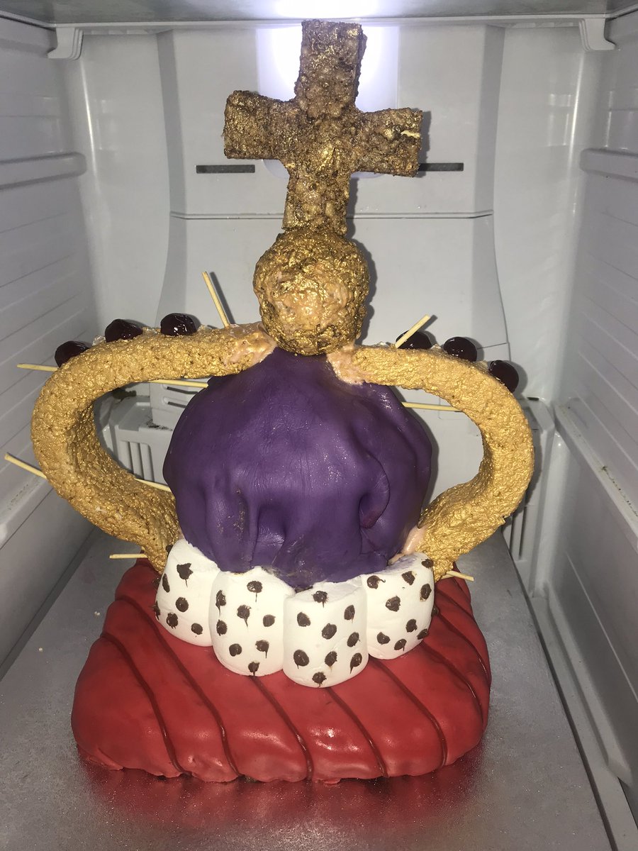 I lead on armed policing, public order and civil emergencies for our force… Not comparable to the pressure of producing this Jubilee British Bake-off entry with my daughters’ for their school today!😂 
Their pride submitting it this morning though - all worth it 🥰