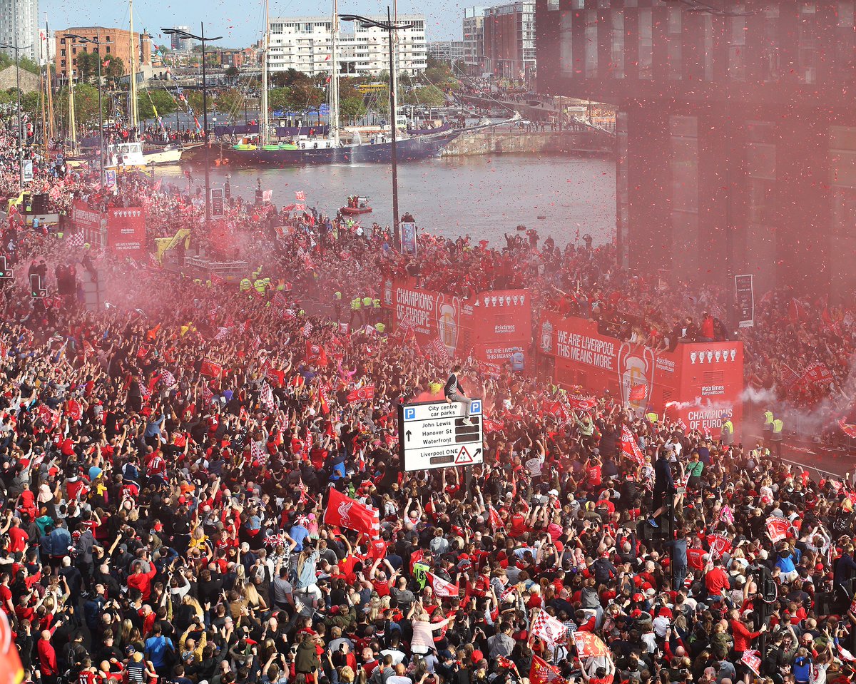 Reminder to any customers travelling with us to the #Isleofman on Sunday 29th May…. There will be a number of road closures in place near our terminal in #Liverpool due to the Liverpool FC end of season victory parade.