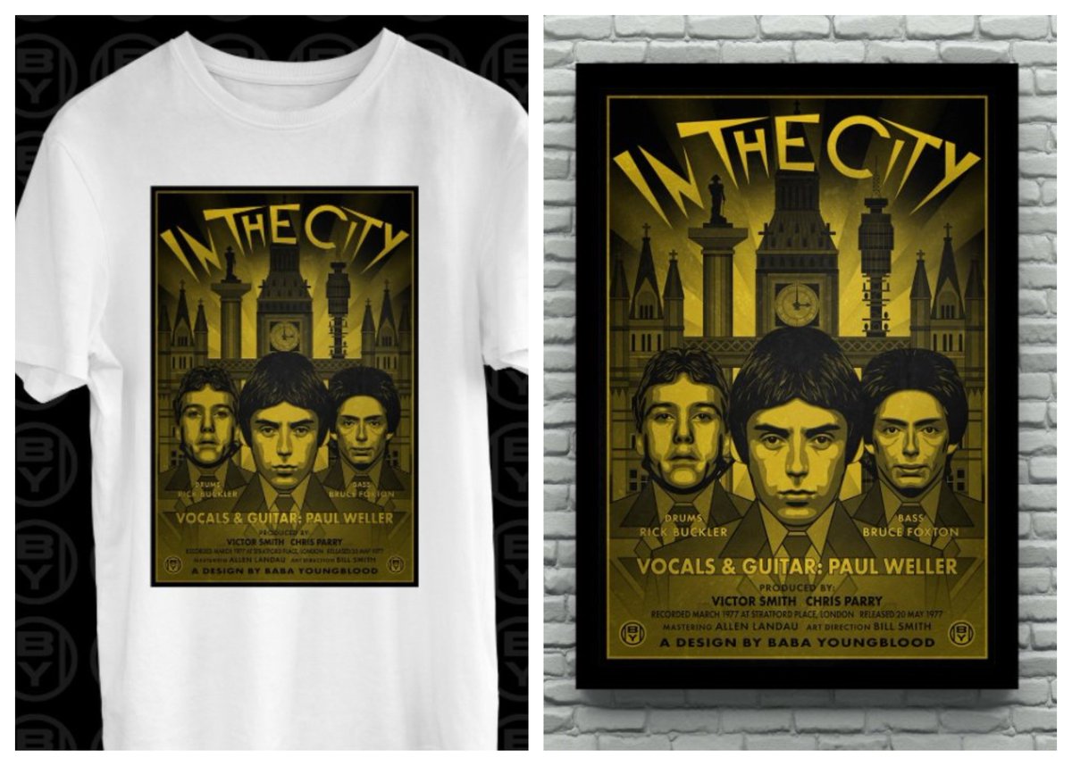 *Weekend Giveaway Comp*

The new, as yet unreleased design from <a href="/BabaYoungblood/">BY</a> 🔥

"In the City" inspired by the film Metropolis 

And we've got some to giveaway

To Enter
▪️Comment with choice of prize - Print or Tee
▪️Retweet

2 Winners drawn midday on Mon 30th

Good Luck🙌