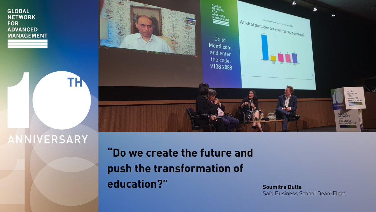 IMD (@imd_bschool) on Twitter photo Soumitra Dutta of <a href="/OxfordSBS/">Saïd Business School</a> said the pandemic has lead to a large-scale diffusion of online learning. He and fellow panelists addressed attendees at a session on Management Education after the Pandemic, during <a href="/AdvancedMgmt/">Advanced Management</a>'s 10th anniversary celebrations.
#IMDImpact Soumitra Dutta of <a href="/OxfordSBS/">Saïd Business School</a> said the pandemic has lead to a large-scale diffusion of online learning. He and fellow panelists addressed attendees at a session on Management Education after the Pandemic, during <a href="/AdvancedMgmt/">Advanced Management</a>'s 10th anniversary celebrations.
#IMDImpact