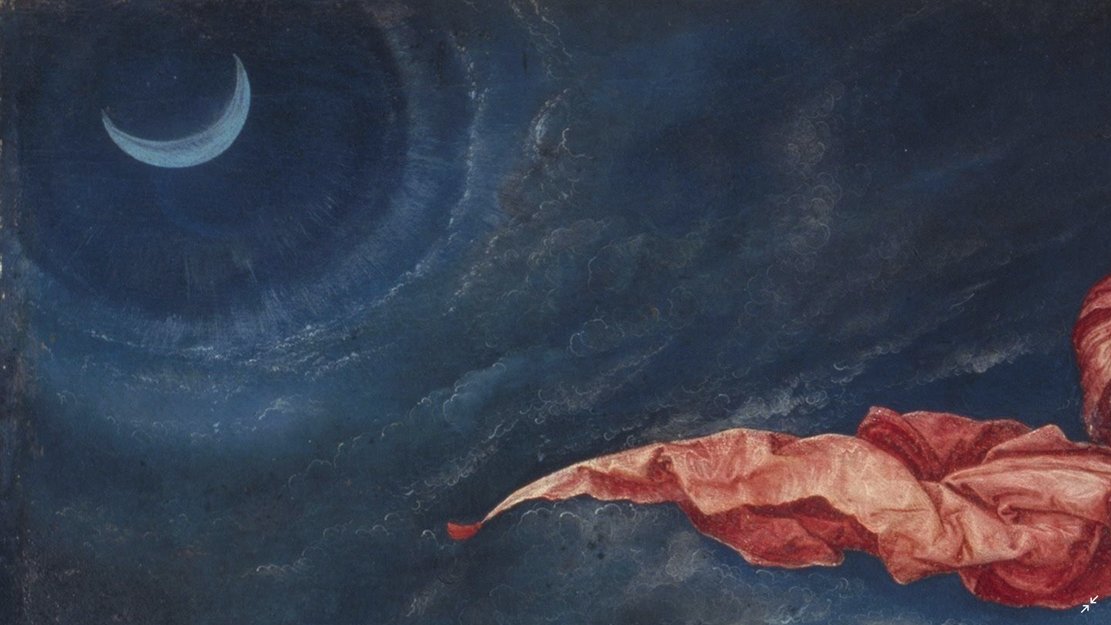 And the crescent moon too.