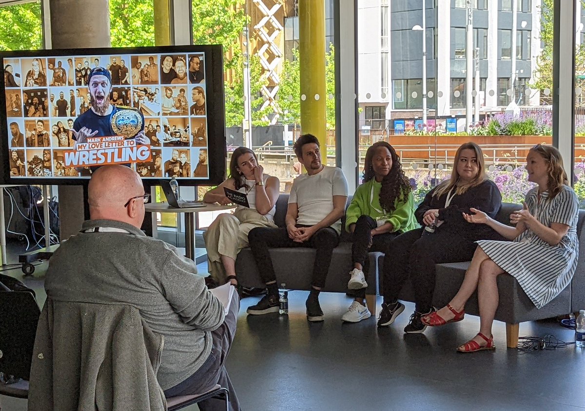 audioacademyuk's tweet photo. Over at The Tank stage, we're talking about podcasting and how to grow audiences by extracting sharable content for social platforms. #RATraining https://t.co/UWFQaxmXGI