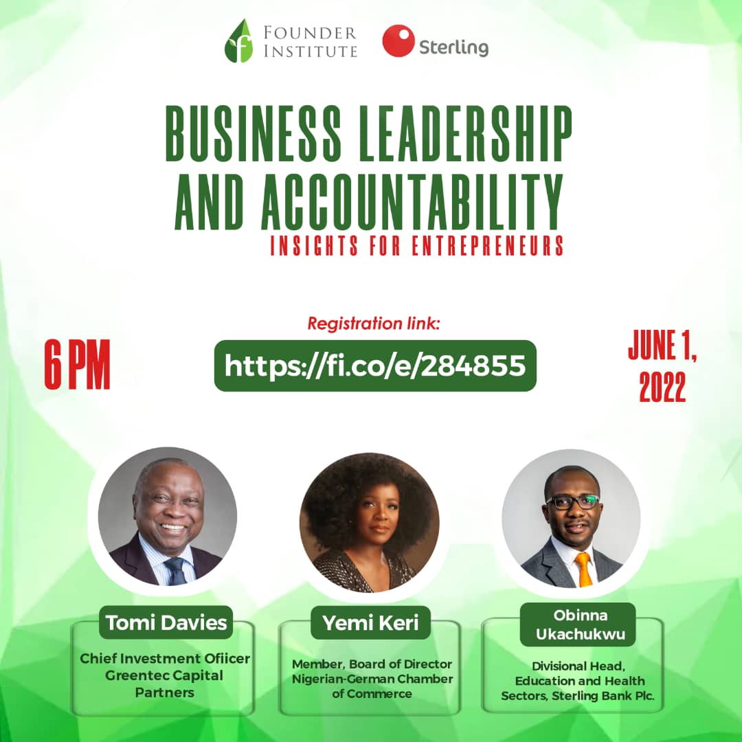 foundingLAG's tweet photo. Registered for our Business Leadership event yet? This is happening next week. Don't miss out!
Register here - https://t.co/oesd47MK1d
#FI #FounderInstitute #Founders #FounderInstituteLagos #FILagos #FIAfrica #FIWorldwide #Startups #tech #leadership #business https://t.co/IRtUToWTYG