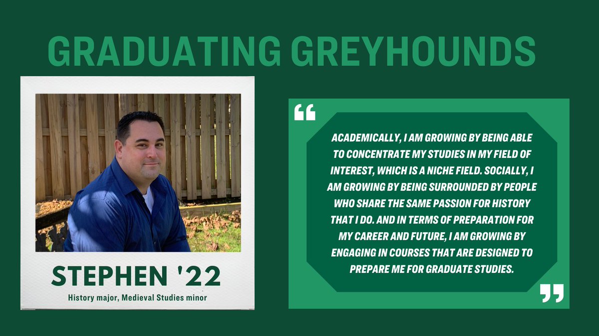LoyolaMaryland's tweet photo. #GraduatingGreyhounds Meet Stephen, โ22 >>> https://t.co/43aHfGyynS https://t.co/Yg1VzouSFi