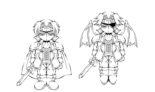 だめさん描くわよ 