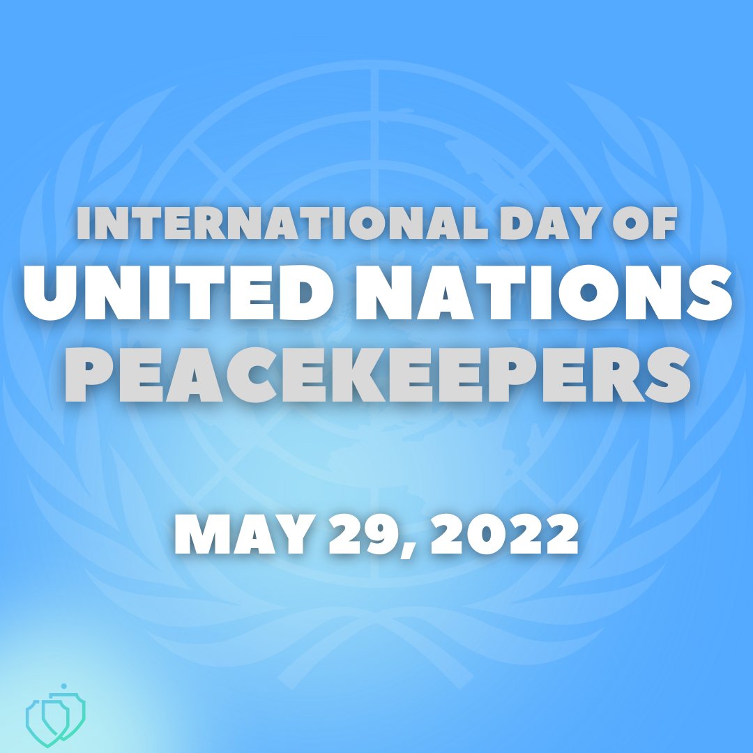 ttpster's tweet photo. May 29th is International Day of United Nations Peacekeepers! Watch @UN Secretary-General's Message for @UNPeacekeeping: https://t.co/xUfAM4hkNL  #Ttpster

#PeoplePeaceProgress #PKDay #Peace #Security #InternationalAffairs https://t.co/mAoyM4L0OT