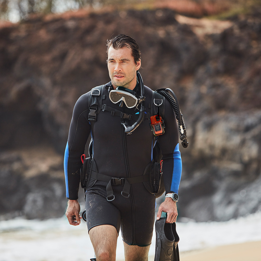 GarminOutdoor's tweet photo. Baewatch vibes. #inReachMini2 and the inReach Mini dive case. https://t.co/PKo8wYAoXN