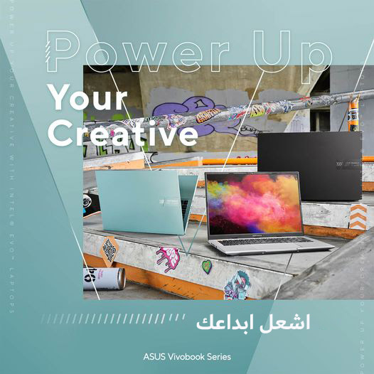ASUS_Saudia's tweet photo. قوة مركزة مثالية للمبدعين من الطلاب الطموحين إلى المصممين المحترفين
https://t.co/5uNINeLxHm

From ambitions students to pro creators, the perfect powerhouse is here. 
#ASUS #Vivobook #ASUSLaunchEvent #ThePinnacleOfPerformance https://t.co/pht8BZa8tu