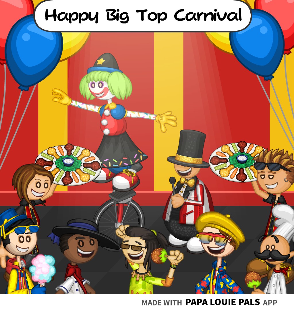 Papa's Donuteria  Part 39 - BIG TOP CARNIVAL! 