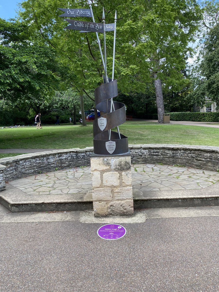 Many thanks to <a href="/coastlgraphics/">Coastline Graphics</a> for creating these fabulous signs for the #Abbey1000trailMost of the 20 locations to find have existing signs in place but there are also a few of these purple ones too! Follow the trail with <a href="/loyalfreeapp/">LoyalFree</a> or get a trail map from a Tourism Point