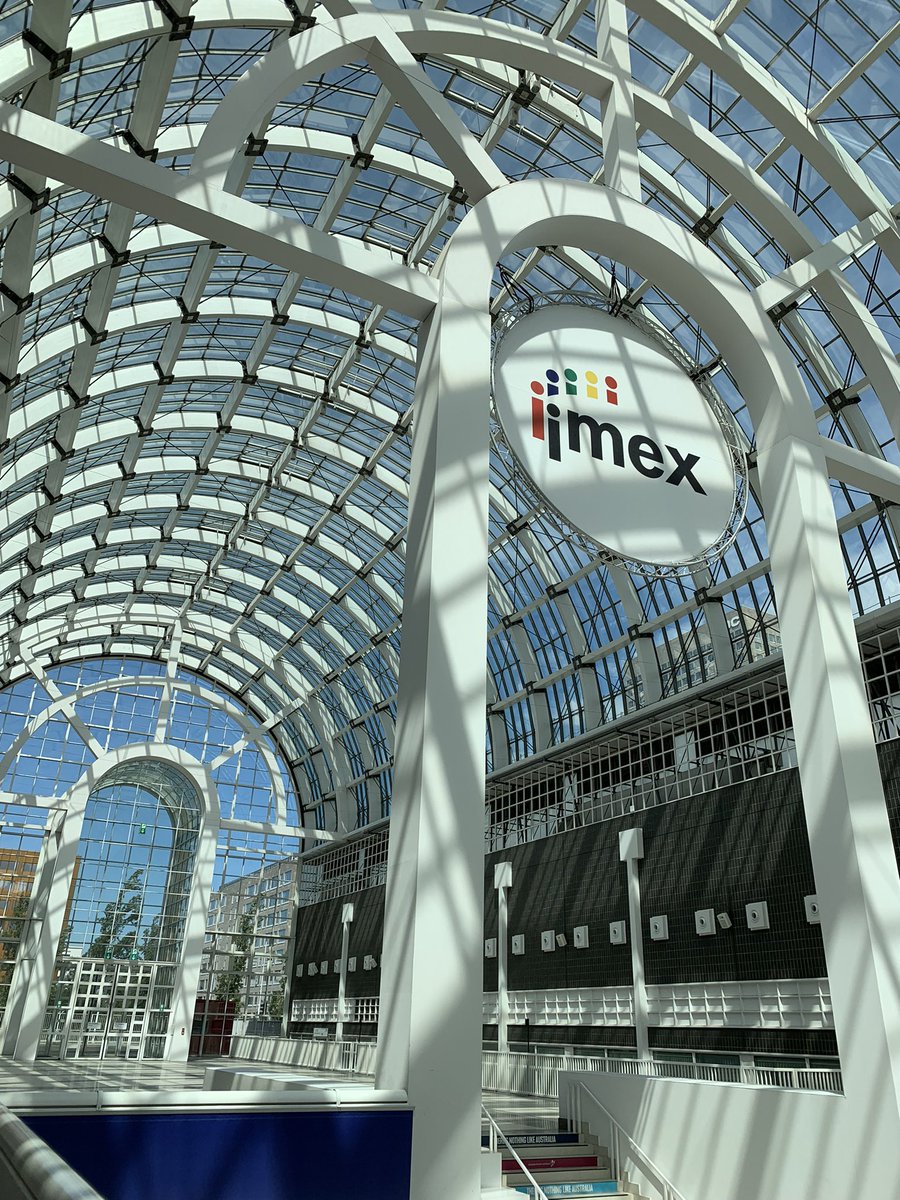 Blue skies over #imex22