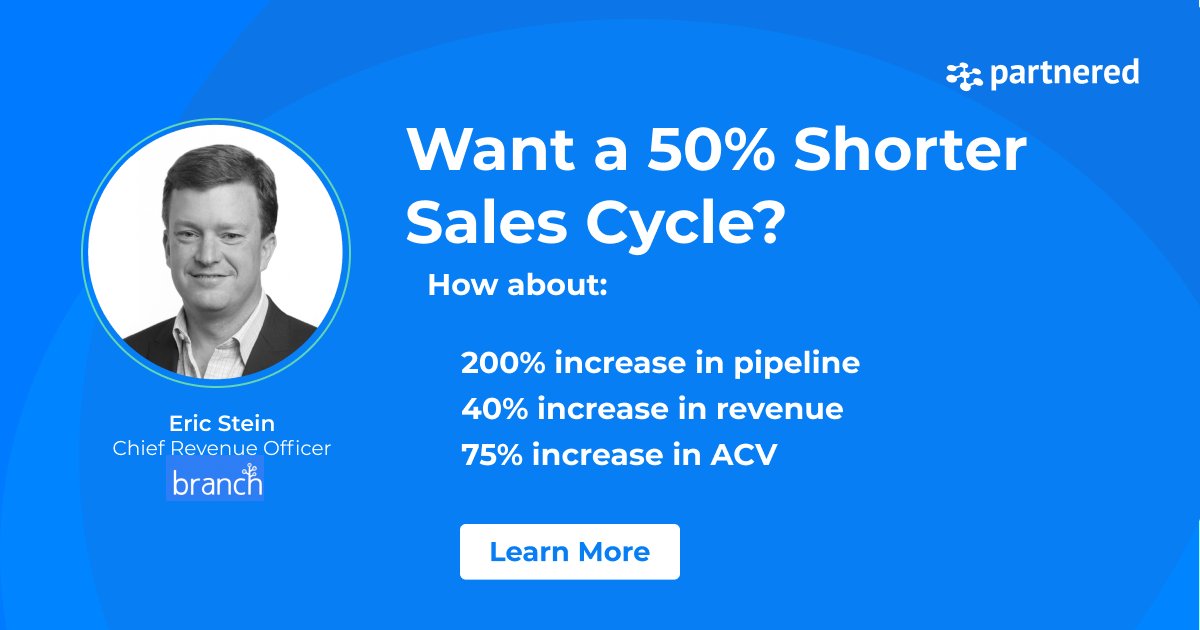 joinpartnered's tweet image. Branch was having trouble with this until they decided to use the proper tool. Partnered made Branch's manual, time-consuming account mapping task easier with just one change. See how Branch used Partnered to achieve success. Learn How: bit.ly/3q0grzC #partnerecosytem