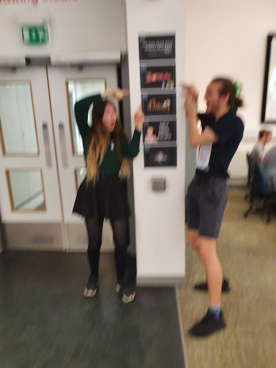 YellowCrowGames's tweet photo. No merch yet so we made our own!
Great seeing everyone at the Digital Graduate Showcase today! #adgs2022 #adgs #gamedev https://t.co/YNsLC3x8F0