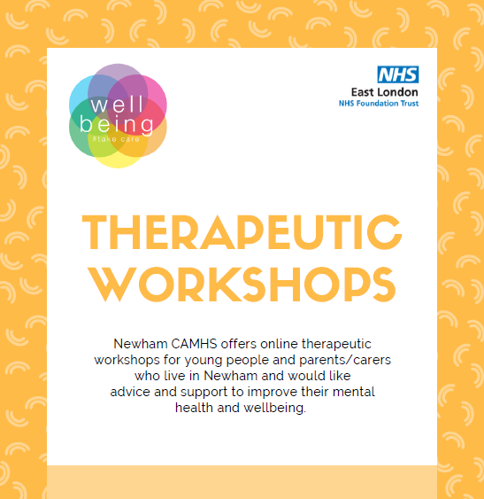 NewhamLondon's tweet photo. Are you a young person in Newham struggling with managing your mood? Or perhaps you know someone that would like some support around this? @Camhsnewham have a virtual workshop this Wednesday to discuss advice, tips and the support available.

For more info https://t.co/HQLBSWs7MK https://t.co/OubVU2hB9M
