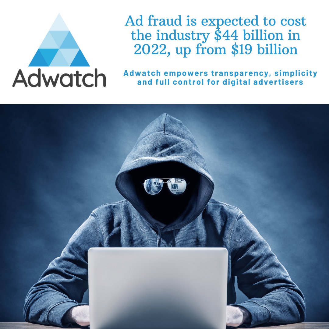 The_AdWatch's tweet photo. What is ad fraud and how can you spot it?

Ad fraud is any attempt to defraud digital advertising networks for financial gain. 

 #digitaladvertising #adfraud #scammers #bots #clickfraud https://t.co/IKyGLGyjJN