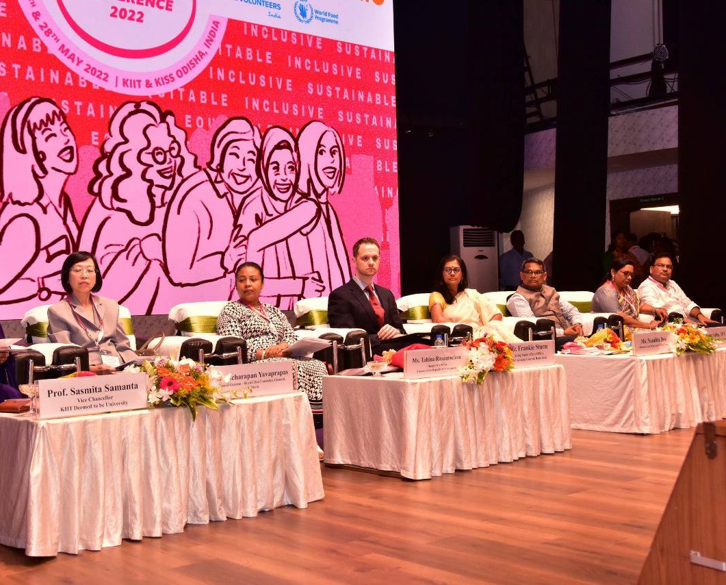 achyuta_samanta's tweet photo. South Asia Women’s Conference flags off at KIIT &amp; KISS! This two-day event, in association with the @USAndHyderabad held in association with multiple UN bodies is based on the theme “Towards an Equitable, Inclusive &amp; Sustainable World.”

Here are the photos:
@SAWC2022
#SAWC22 https://t.co/vnpEobWZ2v