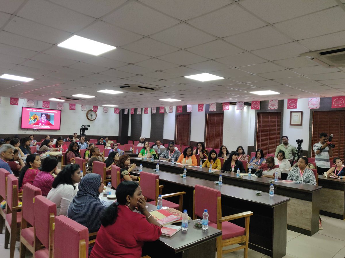 achyuta_samanta's tweet photo. South Asia Women’s Conference flags off at KIIT &amp; KISS! This two-day event, in association with the @USAndHyderabad held in association with multiple UN bodies is based on the theme “Towards an Equitable, Inclusive &amp; Sustainable World.”

Here are the photos:
@SAWC2022
#SAWC22 https://t.co/vnpEobWZ2v