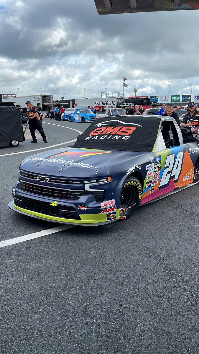 DriverJackWood's tweet image. Rolling through tech here @CLTMotorSpdwy