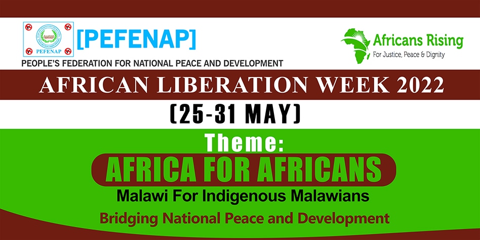 African Liberation Week
Indeed *#AfricaforAfricans
and *#MalawiforIndigeniousMalawians