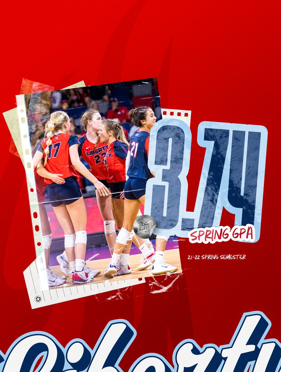 Liberty Volleyball tweet media