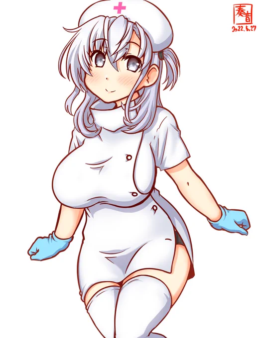 「心配しないでください。
 ずっと…ずっと一緒にいます。安心して」

#艦これ版深夜の真剣お絵描き60分一本勝負
#艦これ版真剣お絵描き60分一本勝負_20220527
#涼月 