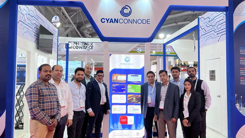 CyanConnode_Ind's tweet image. &quot;Find a group of people who challenge and inspire you, spend a lot of time with them, and it will change your life.&quot; An adage by Amy Poehler that we totally abide by. 
A big shout out to the team that made @CyanConnode&apos;s presence felt loud &amp;amp; clear at #DistribuElec by @tweetieema