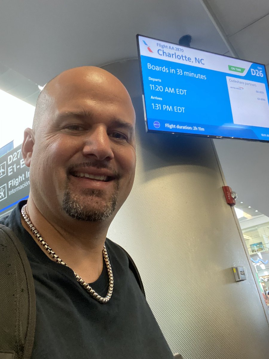 GabySanchez15's tweet photo. On my way to Charlotte. So pumped for @accbaseball semi’s and final.  @NCstatebaseball and @Pitt_BASE are already in.  Which 2 teams will join them today? #whataconference. #anythingcanhappen https://t.co/pENSxKecz7