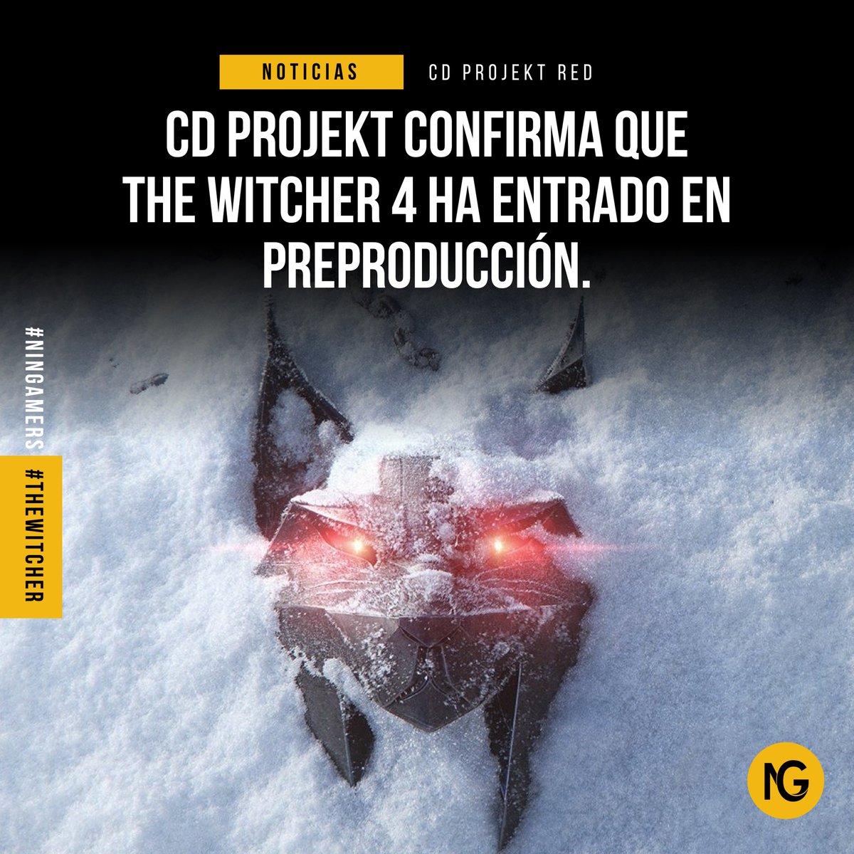 Ningamerscom's tweet photo. The Witcher 4 ha entrado en preproducción, confirma #CDProjekt. La compañía finalizó recientemente la fase de investigación para el próximo juego de la serie.

#thewitcher #videojuegos https://t.co/oYkIJE95OA
