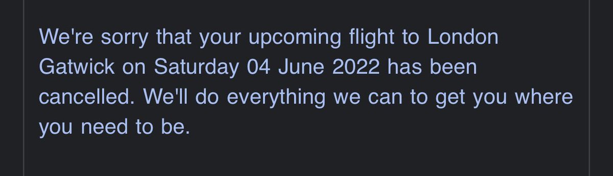 chrishayman's tweet photo. @British_Airways way to make us stress the whole holiday if we can get home. Honestly this airline. I’m sure we’ll never hear back https://t.co/fpEqhfB0oQ