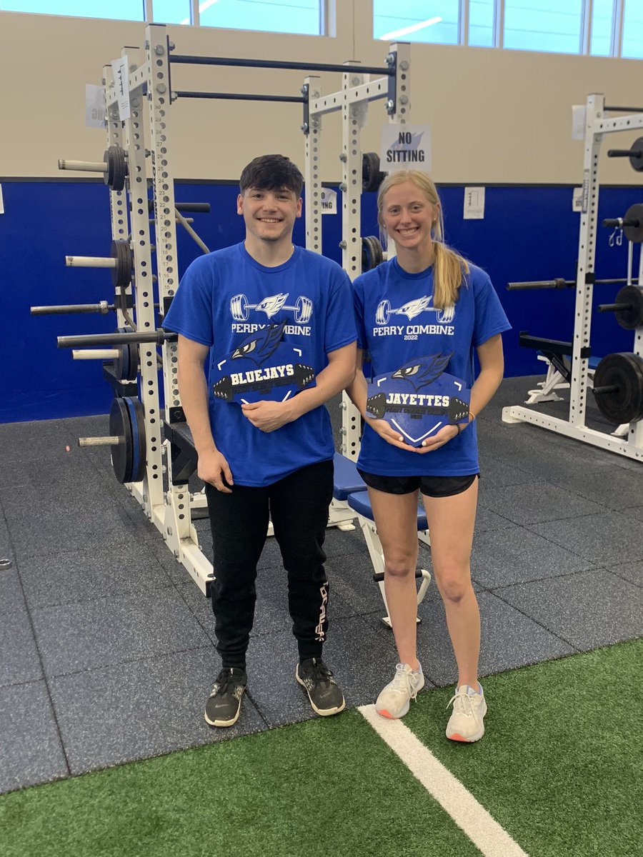 PerryStrength's tweet image. Good success with the Perry Combine last night! 55 total PRs on the night! Thanks to the athletes who came out to participate, the coaches for helping record, and 18th Street Design for the champion awards!