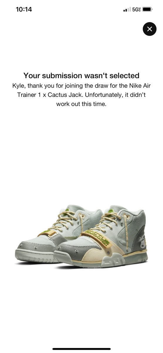 ImOnMacOS's tweet photo. Why snkrs 😩 https://t.co/Li47kc7HAi