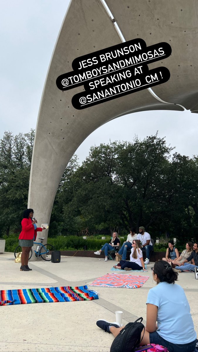 Jess Brunson speaking on “Now” at Confluence Park!