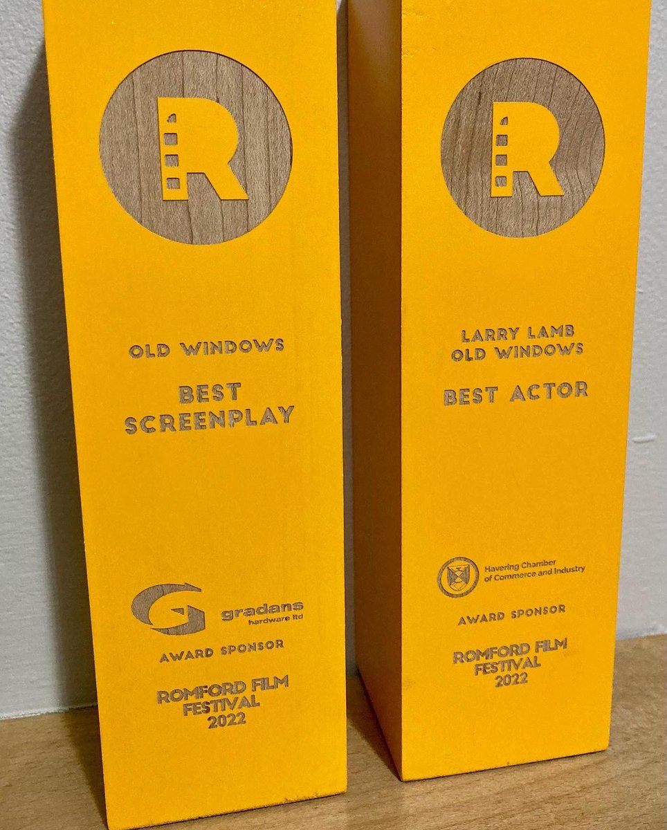 JackalorFilms's tweet image. Had a fantastic time at @romfordfilm with #OldWindows picking up 2 awards with BEST ACTOR for our @larrylamb47 &amp;amp; BEST SCREENPLAY Congrats @LauraJBayston @holbrook99 &amp;amp; @JacksMeteor @BeCoMeCast 🏆🏆🙏🏻