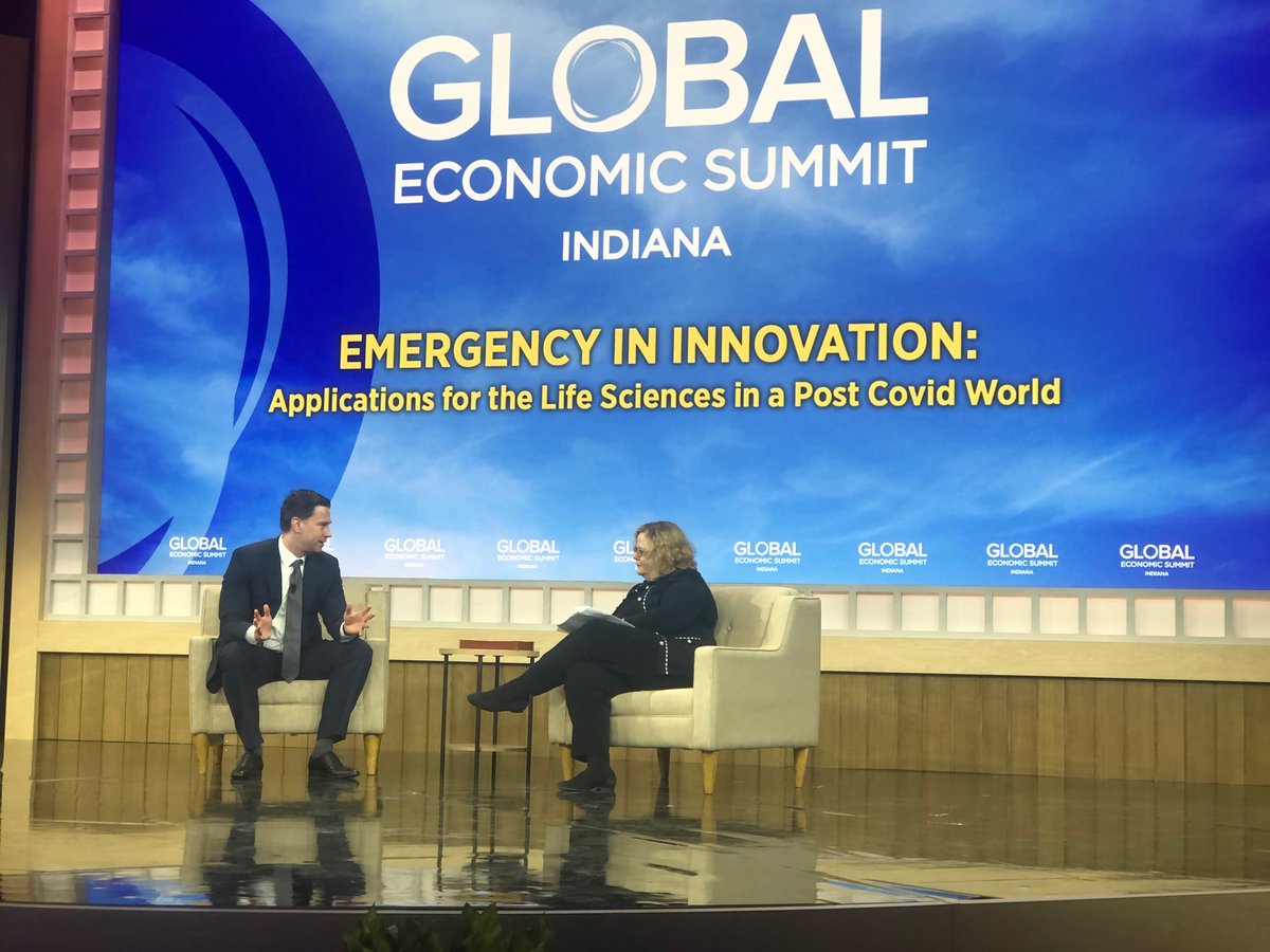 “I couldn’t be more proud of how the Indiana life sciences industry stepped up in response to the pandemic.” @RocheDiaUSA Matt Sause 

#INGlobalSummit