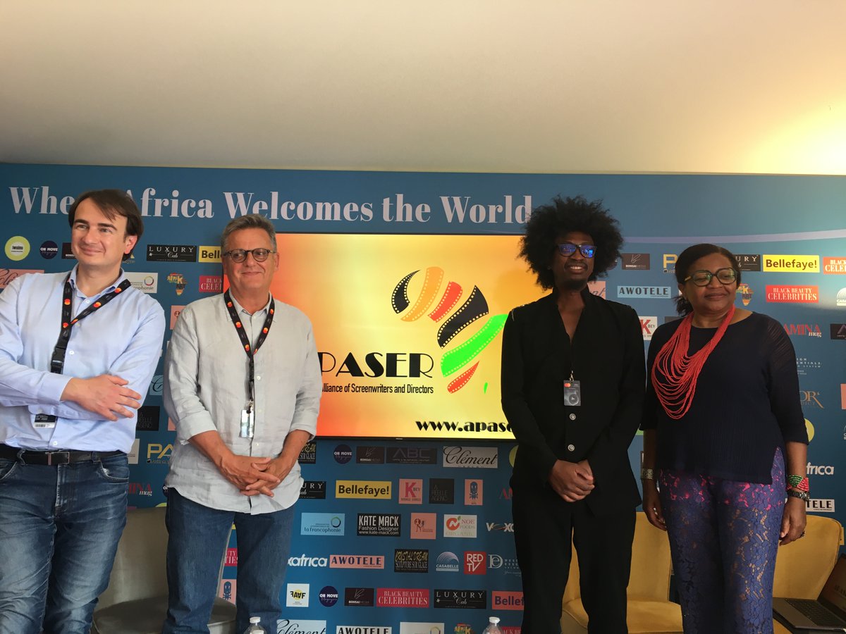 Informative+detailed discussion about #Copyright in #Africa (Les Droits d'Auteur en Afrique)! #LeonardoDeTerlizzi (Legal Advisor to #CISAC) #YvesNilly (Pres <a href="/WADWorldwide/">Writers & Directors</a>) #LazaRazanajatovo (Pres of <a href="/ApaseRalliance/">APASERalliance</a>) #CannesFilmFestival #KarineBarclais (Founder <a href="/PAfriqofficiel/">Pavillon Afronova</a>)