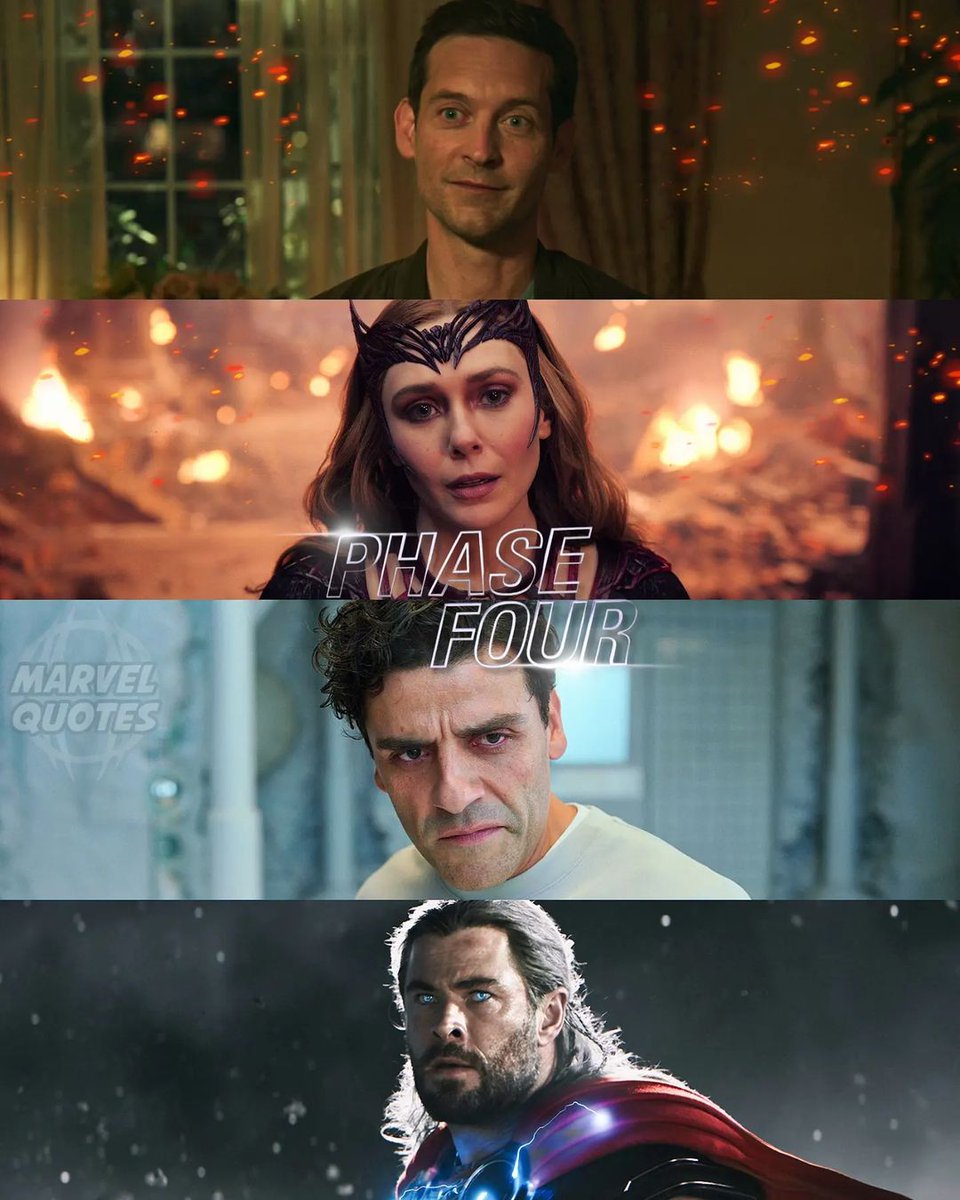 RT @BingeWatchThis_: Phase 4 has been on fire lately! (Via: Marvel_Quotes) https://t.co/KgsM2qdLLe