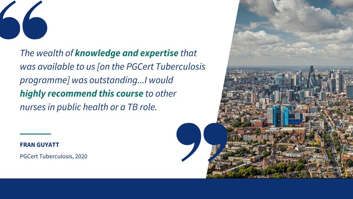 blizard_inst's tweet photo. Join our PGCert #Tuberculosis programme co-directors for an overview and Q&amp;A webinar on Thurs 16 June, 4-5pm BST. Have your questions answered and find out what it's like to study on the course.
Register now👉https://t.co/thkJUCevsI
Accepting applications for Sep 2022 entry now! https://t.co/UrqmYziNES