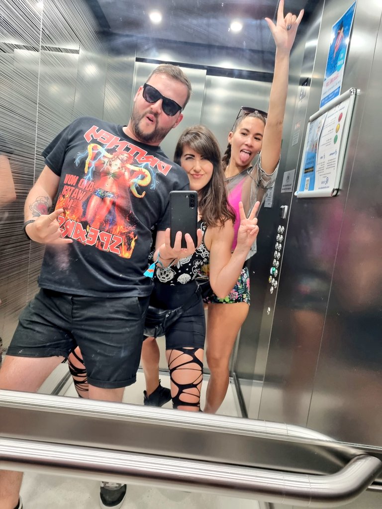 craig0311's tweet photo. Metal festival in Malta, best try and look the part. https://t.co/4tqBAbHx5e