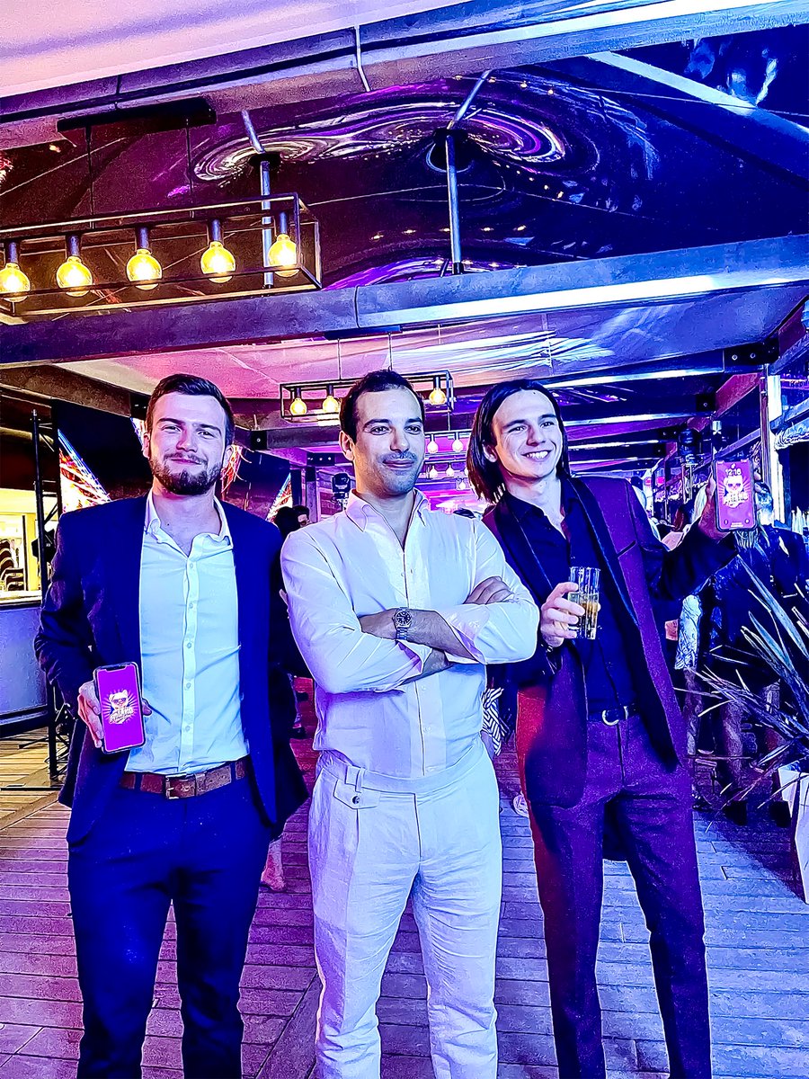 🇫🇷 Rencontre FRÍΔND X BILAL ( Co créateur et CTO de <a href="/Dogami/">DOGAMÍ</a> ) au #FestivaldeCannes2022 🔥

Ce n’est que le début 🐾

🇺🇸 Meeting FRÍΔND X BILAL ( Co founder and CTO of <a href="/Dogami/">DOGAMÍ</a> ) at #FestivaldeCannes2022

It’s just the beginning ! 🐶

<a href="/bilalelalamy/">Bilal EL ALAMY | Pyratz</a> <a href="/TheSandboxGame/">The Sandbox</a> <a href="/binance/">Binance</a>
#Crypto