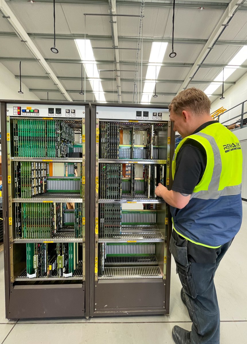 Can you remember systems like this 👀? Dating back to 1992, we have decommissioned this telephone exchange for one of our customers.
 
Sparking nostalgia today, the system shown here is where we started. It set the foundations to who we are now: remark-group.co.uk/about-us
