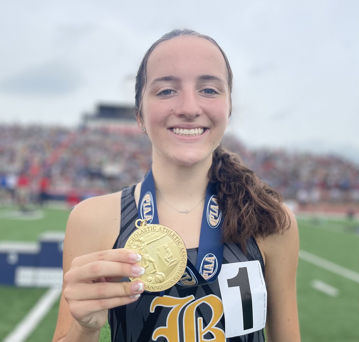 WKing_BAHS's tweet photo. Congratulations JoJo Quarzo on winning 🥇 at the @PIAASports Track &amp; Field Championships in the 1600 m run.  Good Luck tomorrow in the 3200 m run! #FalconPride @Principal_BAES @BAMS_Falcons @brownsvillefal2 @bvillefalconsss @hsuniontown @KHartbauer @BrownsvilleSd @BrownsvilleF https://t.co/cCsqbu8Oez