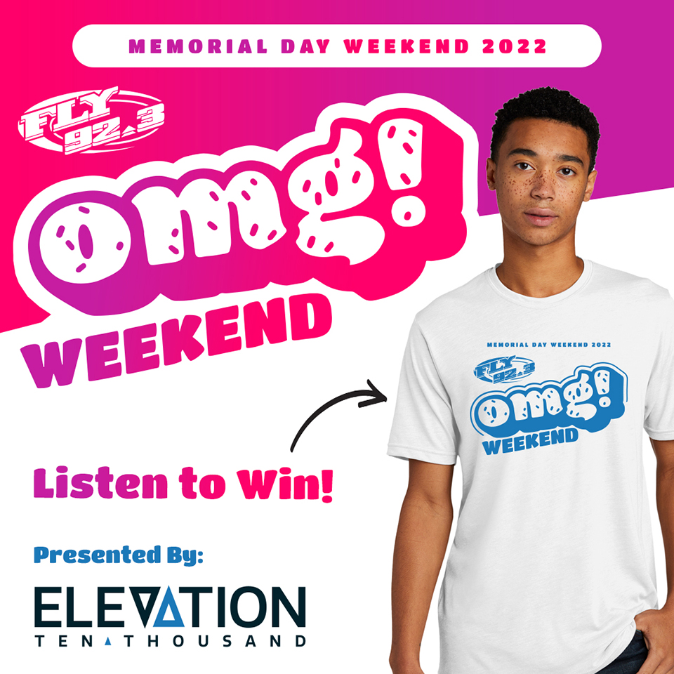 The throwbacks have arrived!  It's an OMG Weekend presented by <a href="/Elevation10k/">Elevation Ten Thousand</a> !  What throwback do you NEED to hear?  #Throwback #omgweekend
