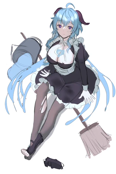 ラフ #甘雨 #GenshinImpact #原神 