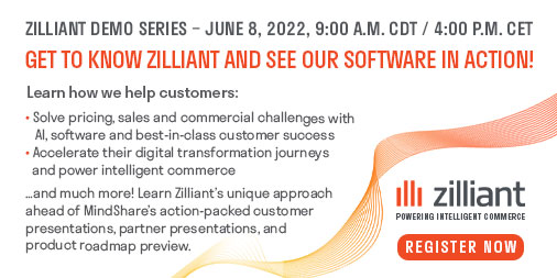 zilliant's tweet image. Want to see Zilliant software in action? Join us on Wednesday, June 8, for our pre-MindShare Demo Series session and learn all about how we help our customers increase profitability and revenue through world-class, cloud-native #software. Register now: bigmarker.com/zilliant1/Zill…