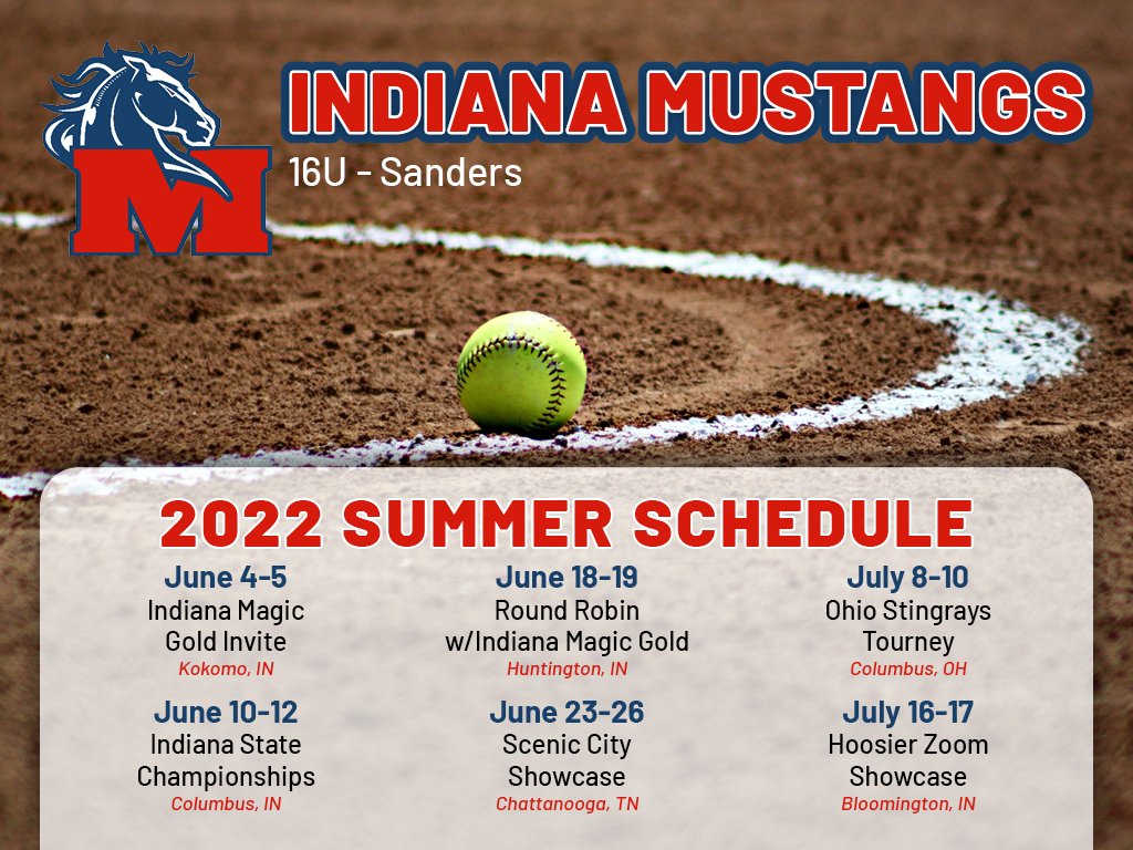 The Mustangs are ready for the summer!  Check us out at these great events