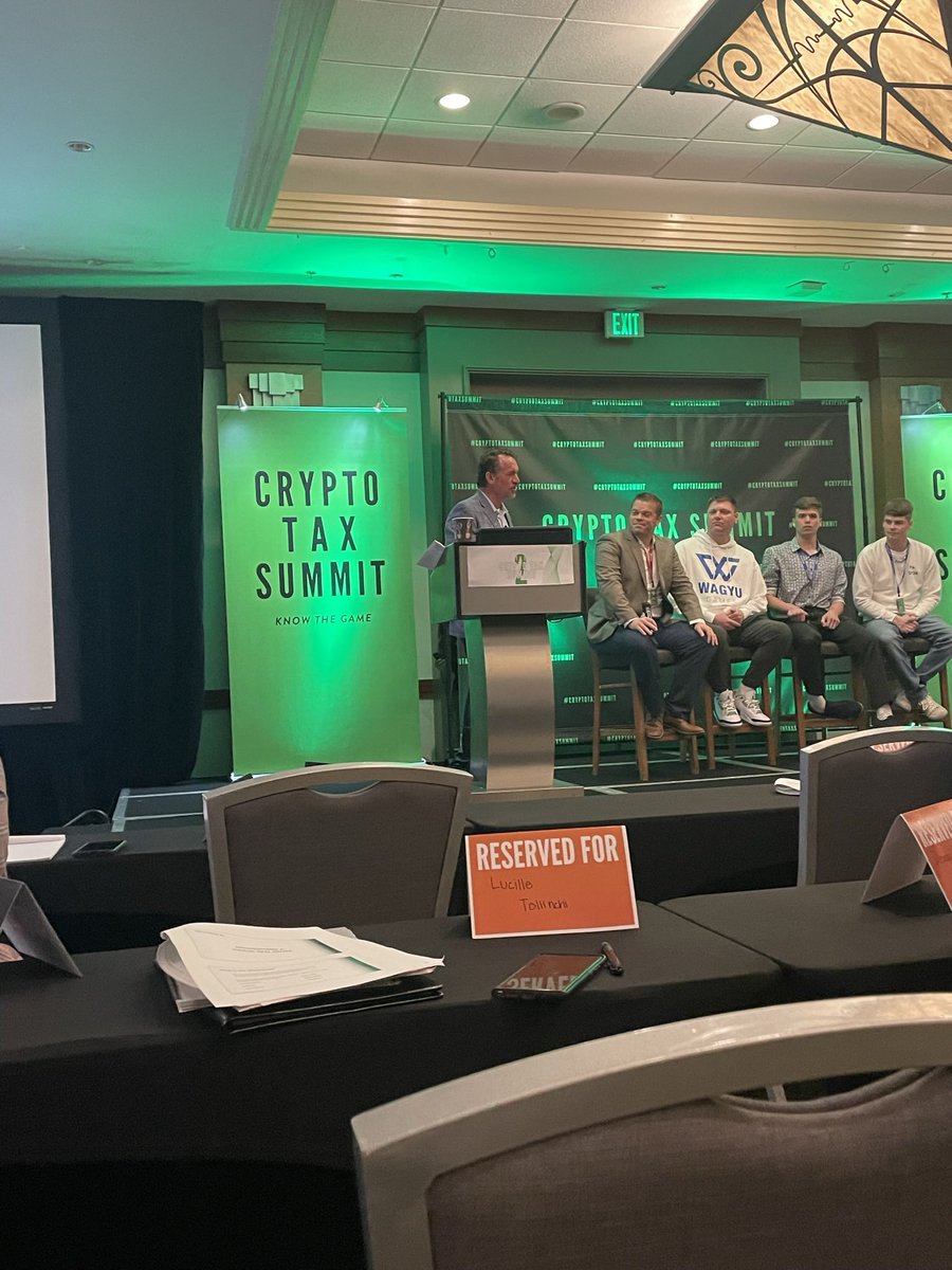 WellnessByWeil's tweet photo. Great panel @cryptotaxsummit last Friday… https://t.co/vxlQoWOsTs